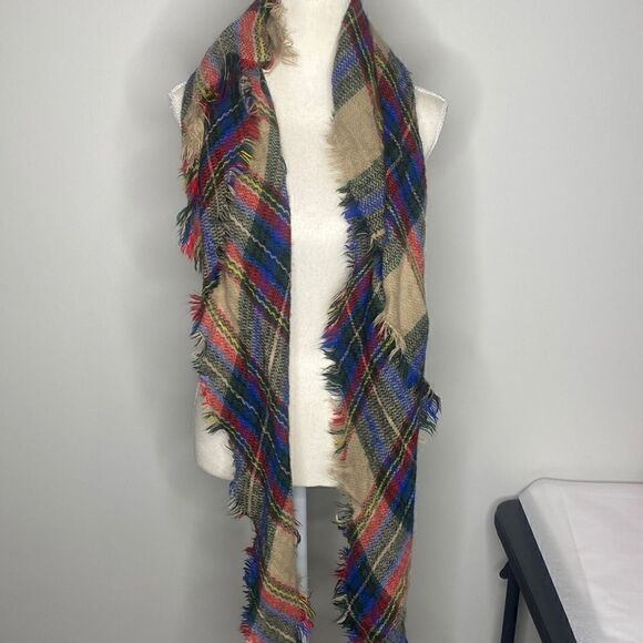 Women’s Francesca’s Collection Multi Color Scarf - Picture 1 of 2